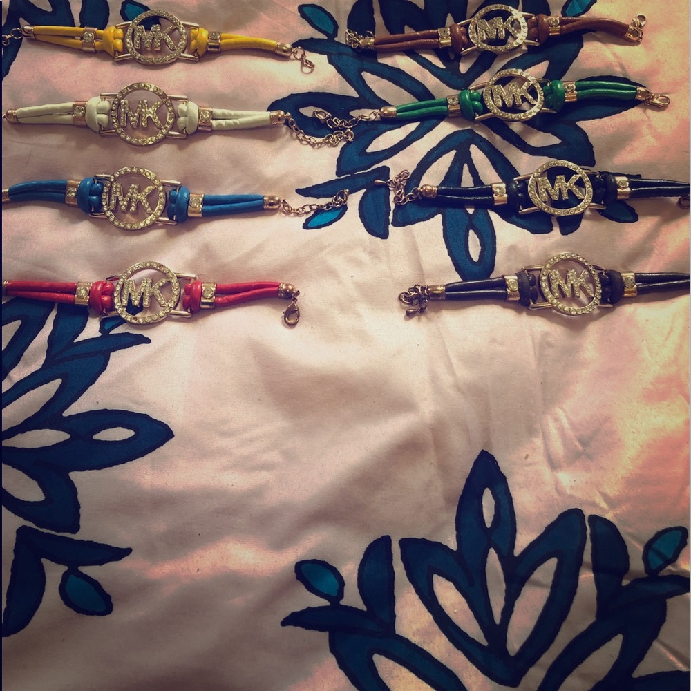 MK leather bracelets